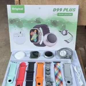 DP9 PLUS SMART WATCHES WITH  BLUETOOTH  SPEAKER, DATA  CHARGING CORDS AND EAR