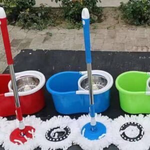 spin mop with bucket